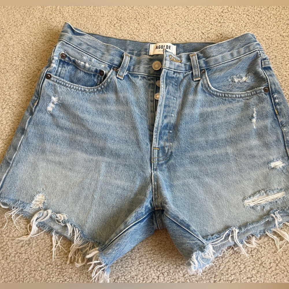 Agolde Parker Jean shorts size 26.